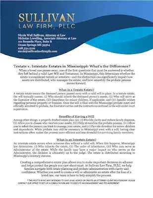 Sullivan Law Firm, PLLC